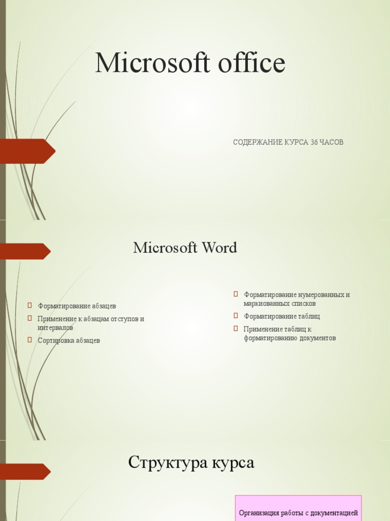 Microsoft Office | PDF