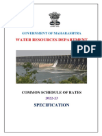 Maharashtra Water Resources Dept. Releases Draft Specifications for Excavation Works