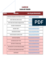 Centros de Votación