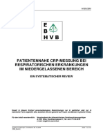 606007 EBM Bericht CRP Messung Bei Respiratorischen Erkranku