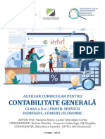 Contabilitate Generala - Clasa A IX-a Comert 2021 - Auxiliar