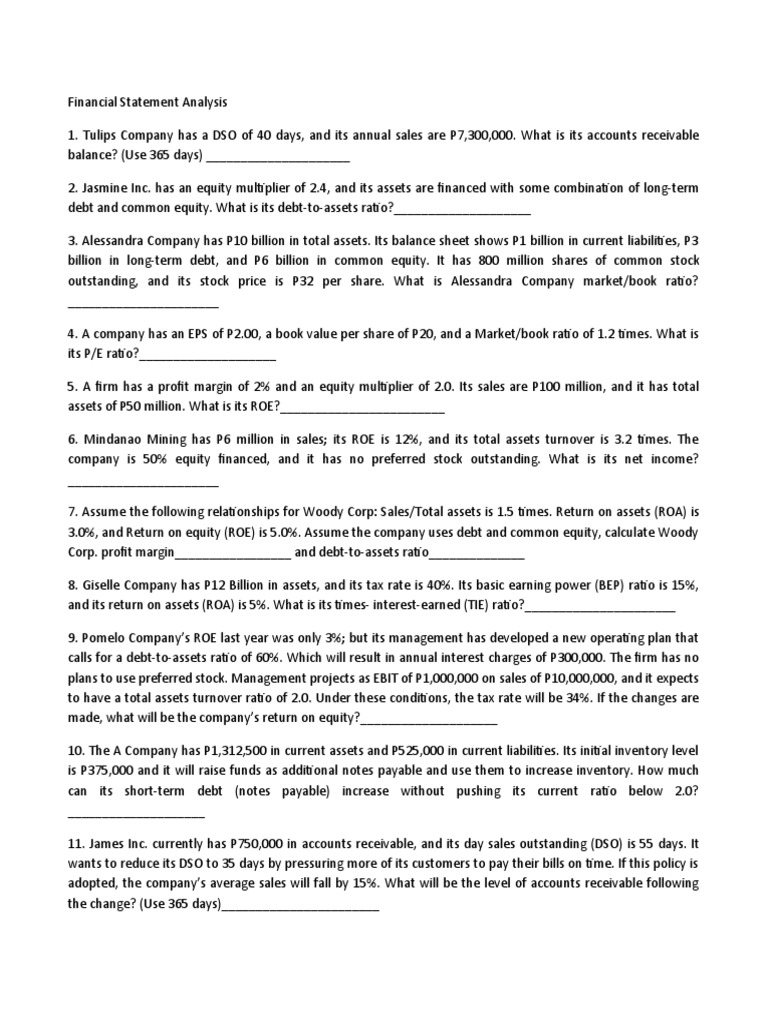 Impact of Credit Sales on Receivables | PDF | Equity (Finance ...