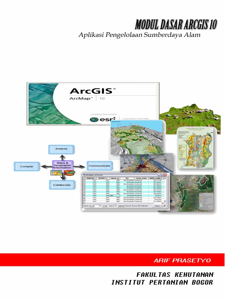 Modul dasar arcgis 10 ipb pdf