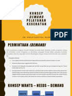 Konsep Demand Pelayanan Kesehatan