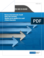 ISA 220 R First Time Implementation Guide FR Secure