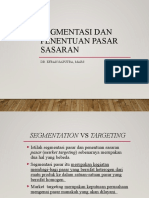 Segmentasi Dan Penentuan Pasar Sasaran