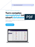 Retable Home - Turn Complex Spreadsheets Into Smart Database