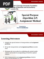 AE 106 Module 9 Assignment Model