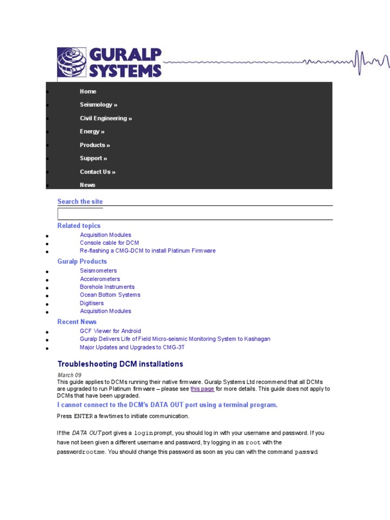 Troubleshooting DCM Installations | PDF | Ip Address | Computer Network
