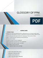 Glossory of PPM