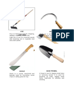 Agriculture Tools