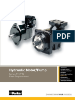 Hydraulic Motor/Pump: Series F11/F12 Fixed Displacement
