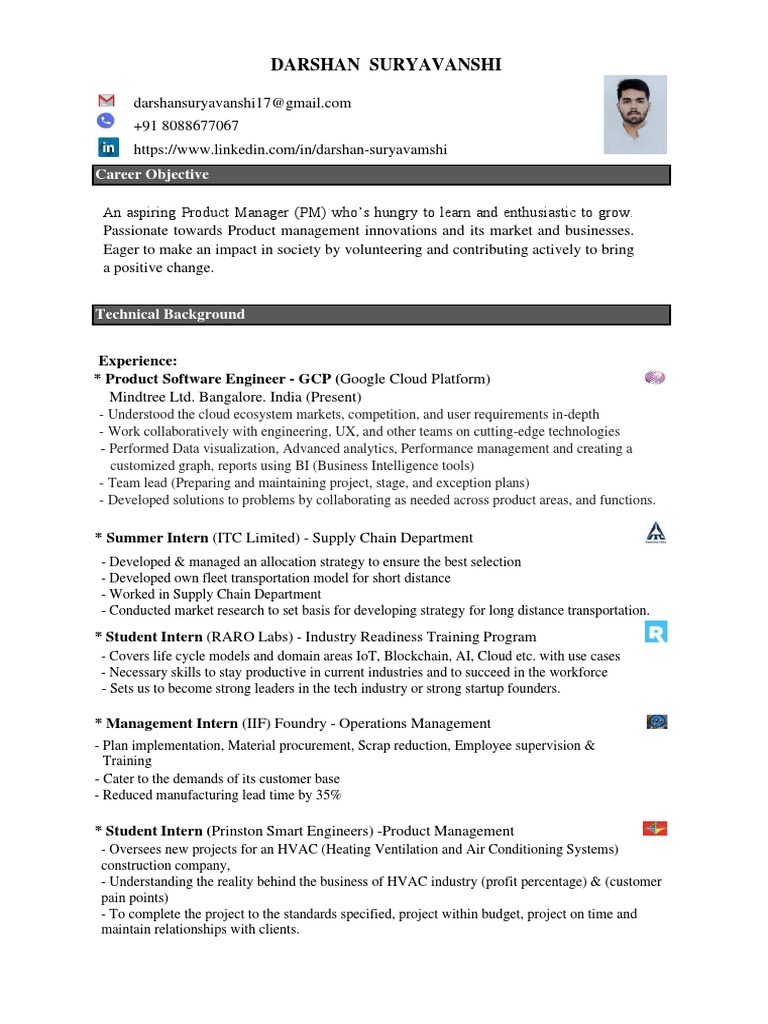 Darshan Suryavanshi Final PM PDF Cloud Computing Supply Chain