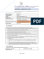 Assessment Submission Form