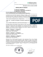 Circular #4-2022 - Dirección de Formación Docente Continua