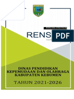 Dinas Pendidikan Kepemudaan Dan Olahraga Kabupaten Kebumen: TAHUN 2021-2026