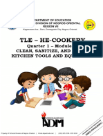 He Cookery Gr9 q1 Module 2 For Teacher
