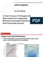 Internal Combustion Engine Performance Testing MAE 408