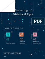 Gathering of Statistical Data