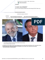 Existe Terceiro Turno Nas Eleições - Politica - Estado de Minas