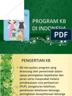 PROGRAM KB DI INDONESIA