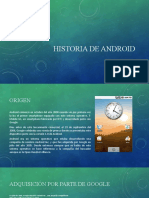 Historia de Android