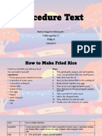 Procedure Text