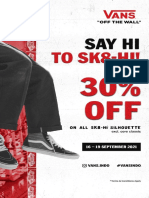 Catalogue September Promo (30 Off SK8-HI)