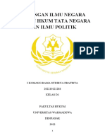 Hubungan Ilmu Negara dengan Hukum Tata Negara dan Ilmu Politik