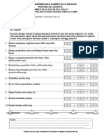 Lembar Evaluasi Pasca Diklat