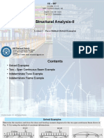 Solved Structural Analysis Examples