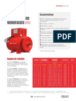 Gerador autossustentado monofásico arm