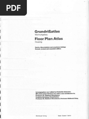 Floor Plan Atlas for Housing | PDF | Travel