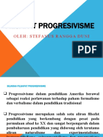 FILSAFAT PROGRESIVISME Presentase