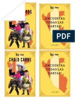 sobre de cholo card