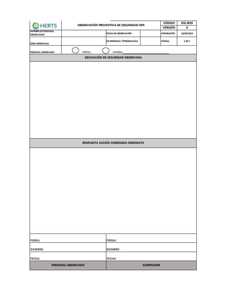 Ops Formato | PDF
