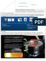 Los Materiales y El Calor