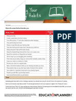 Improving Study Habits