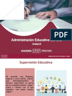 Unidad Ii - Presentación - Administarcion Educativa General