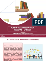Unidad I_presentación_administracion Educativa General