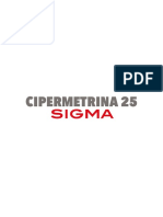 Cipermetrina 25 Sigma Ficha Tecnica