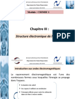 Présentation3 Chapitre III Partie 1 Et Partie 2 Partie III Structure Électronique de L'atome