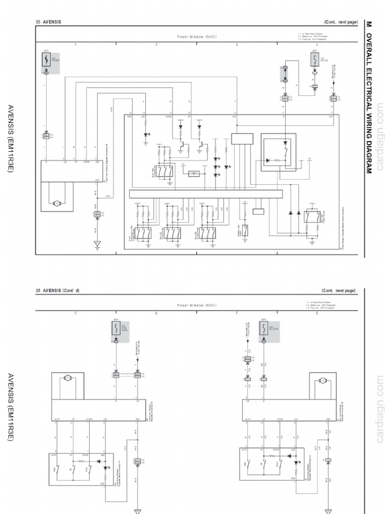 Overall Electrical Wiring Diagram (EM11R3E) Wiring Diagrams PDF Download PDF