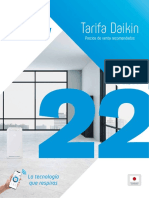 DAIKIN - 2022 - Tarifa de Precios - 1-3