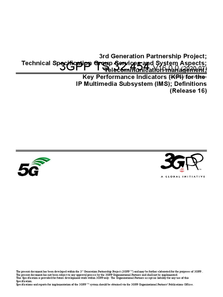 3gpp ts 32 454 technical specification pdf computers technology