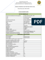 Programa Interno de Protección Civil