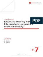 Extensive Reading in Danish For Intermediate Learners #7 What's in The Sky?