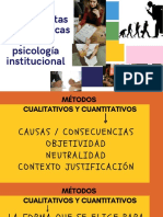 Herramientas metodológicas psicología institucional