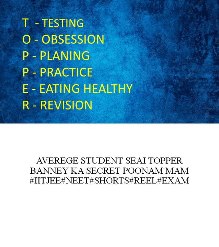 TOPPER | PDF