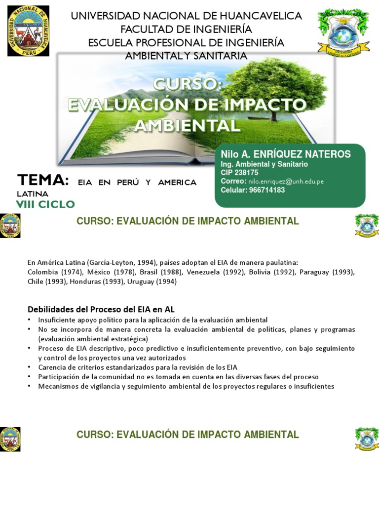 Eia 4 | PDF | Evaluación de impacto ambiental | Business